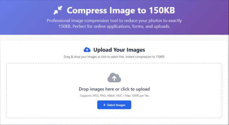  Compress Image to 150KB