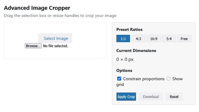 Image Cropper